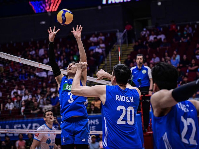 Nỗ lực tột cùng, bóng chuyền nam Trung Quốc vẫn phải nói lời chia tay VNL 2023