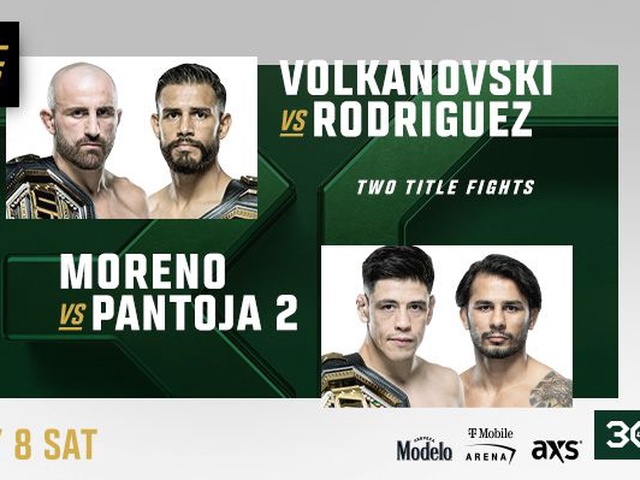 Trực tiếp UFC 290: Alexander Volkanovski vs. Yair Rodriguez