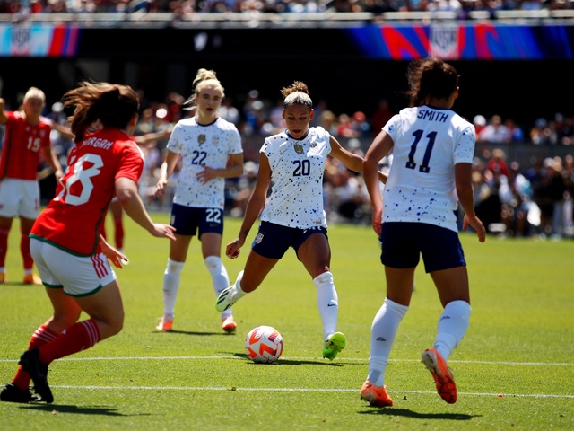 Trinity Rodman làm nên lịch sử với tuyển Mỹ trước World Cup nữ 2023