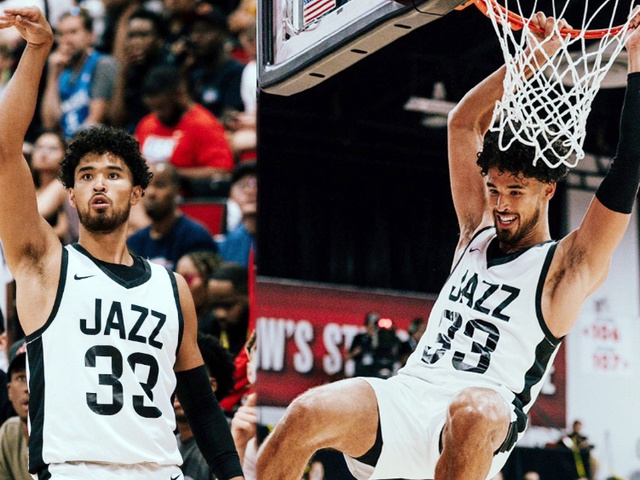 Cầu thủ gốc Việt Johnny Juzang ghi 26 điểm ở Summer League: Nỗ lực hướng đến đội một Utah Jazz