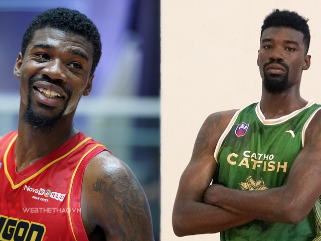 Hậu chia tay DeAngelo Hamilton, Cantho Catfish chiêu mộ VBA Finals MVP Joshua Keyes