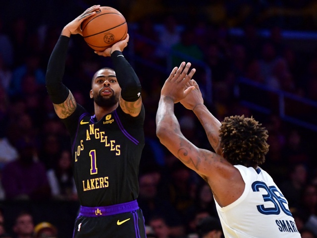 Los Angeles Lakers phá kỷ lục 3 điểm trong ngày thắng đậm Memphis Grizzlies