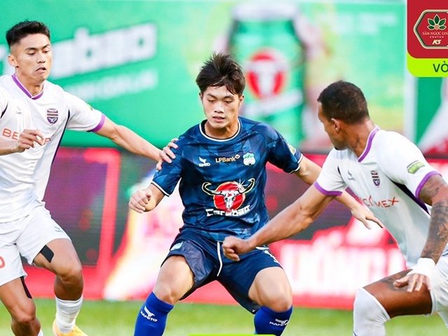 Chưa biết mùi chiến thắng, HAGL chôn chân cuối bảng xếp hạng V.League