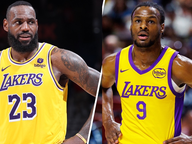 Con trai LeBron James chắc suất ra sân ở Los Angeles Lakers nhưng chỉ… 1 trận?