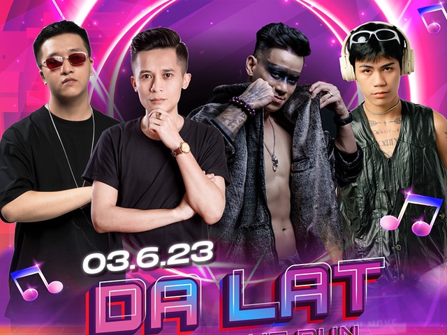 Những ban nhạc tạo nên sức hút trên đường chạy Da Lat Music Night Run 2023