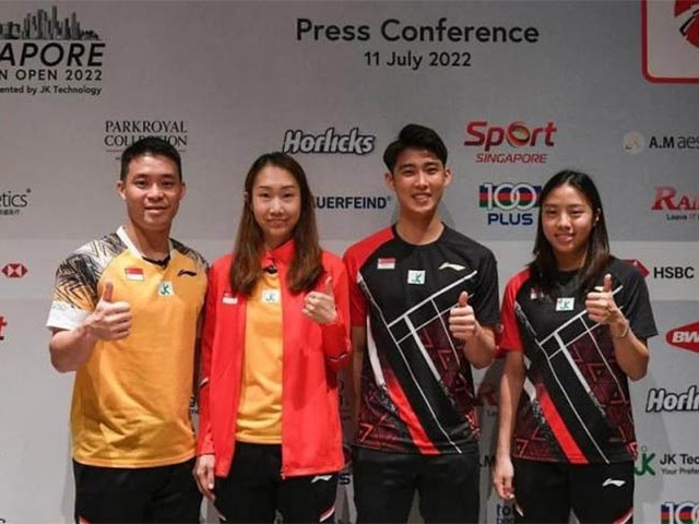 Lịch thi đấu giải cầu lông Singapore Open 2022 mới nhất
