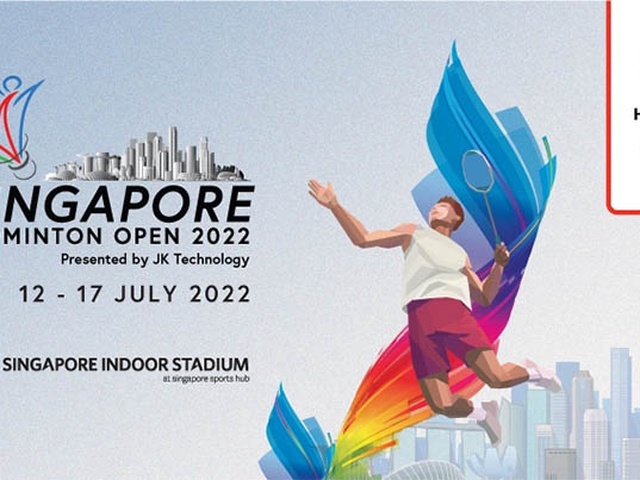 Trực tiếp giải cầu lông Singapore Open 2022 hôm nay mới nhất