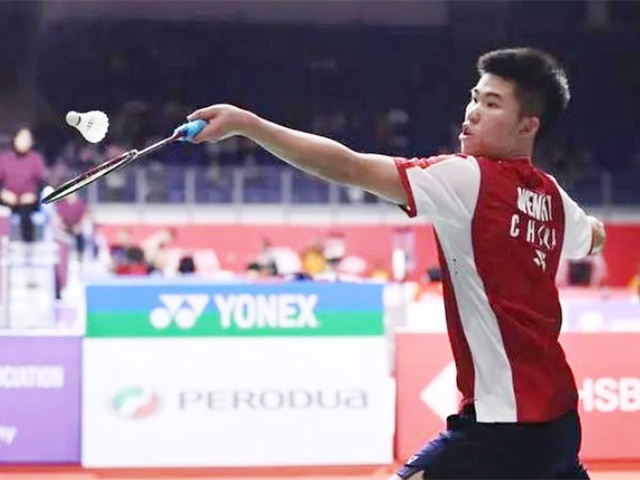 Từng vất vả hạ Nguyễn Hải Đăng ở Vietnam Open, tay vợt Trung Quốc nay đánh bại cựu số 1 thế giới cầu lông Kento Momota