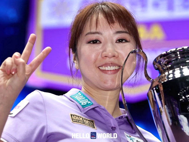 Billiards PBA High 1 Resort 2023: Ayako Sakai và Cho Jae-ho vô địch