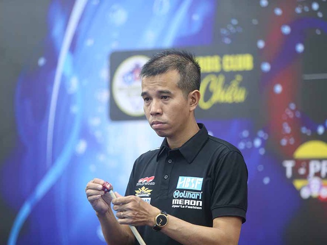 Trần Quyết Chiến thần tốc vào tứ kết giải billiard carom 3 băng HBSF Cup Tour 2 năm 2023