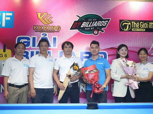 Tài trợ Giải Billiard Pool 9 bi nữ TPHCM mở rộng năm 2023, KKKing kiên trì mục tiêu lớn