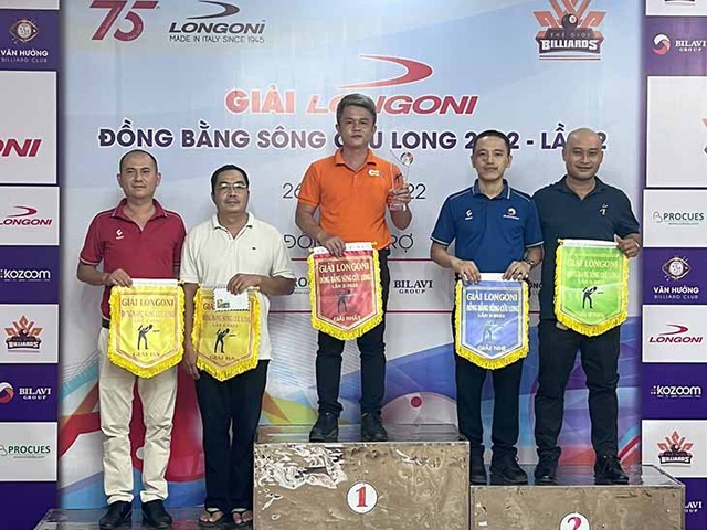 Kết quả carom 3 băng Longoni - Thế Giới Billiards: Lê Quốc Hồ ngược dòng lên ngôi vô địch