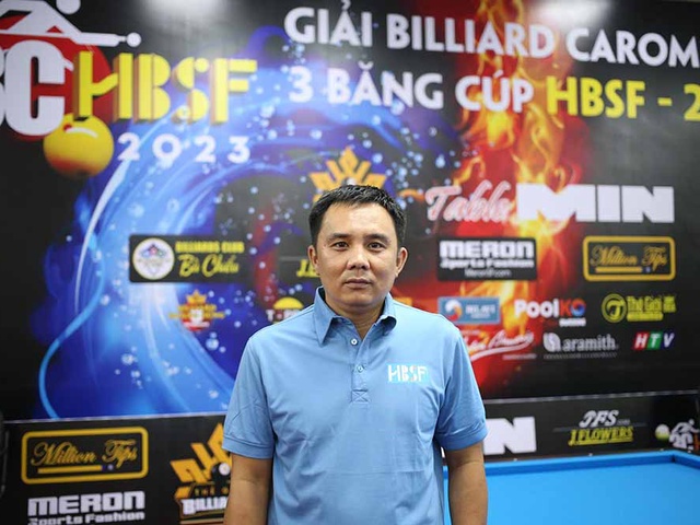 Liên đoàn Billiards & Snooker TPHCM bất ngờ nâng tầm Giải carom 3 băng Cúp HBSF – 2 năm 2023