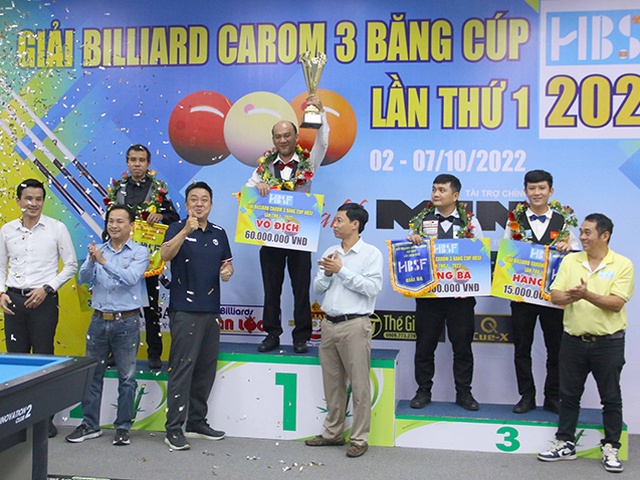 Kết quả Billiards 7/10: Mã Xuân Cường vô địch ngoạn mục, Trần Quyết Chiến đoạt giải “Series xuất sắc”