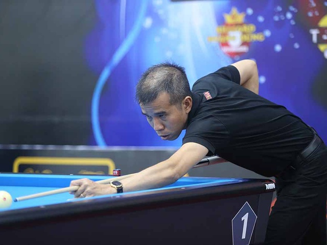 Giải billiard carom 3 băng Tour 2 HBSF Cup 2023: Tân vô địch World Cup Trần Quyết Chiến thoát hiểm