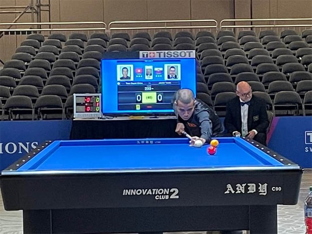 Kết quả billiards World Games mới nhất 15/7:  Trần Quyết Chiến vào tứ kết