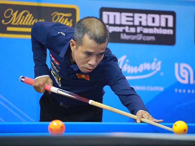 Kết quả Billiard Carom 3 băng Porto World Cup 1/7: Trần Quyết Chiến cùng toàn bộ cơ thủ Việt vào vòng 16