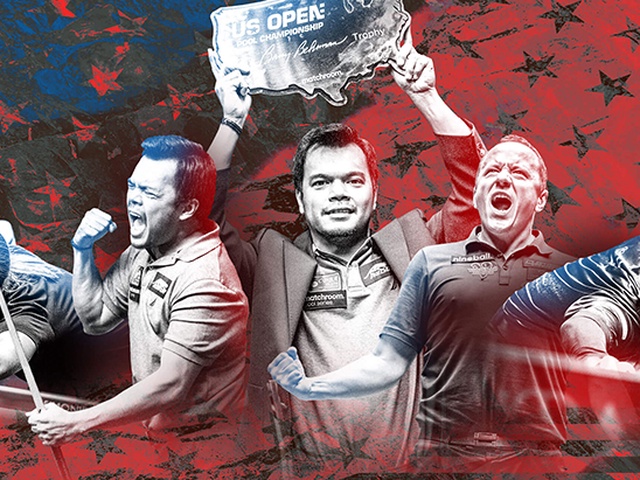 Giải billiard pool US Open 2022: Quốc Hoàng, Thành Kiên, Anh Tuấn, Phúc Long gặp ai?