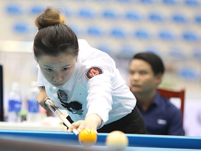 Giải billiard carom 3 băng nữ vô địch thế giới năm 2022: Yến Nhi thắng dễ trận đầu