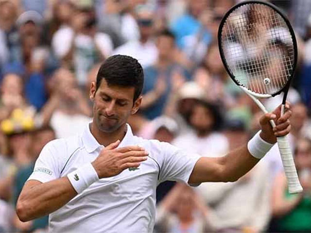 Kết quả tennis Wimbledon mới nhất 2/7: Djokovic khiến đối thủ được vỗ tay khi ghi điểm!