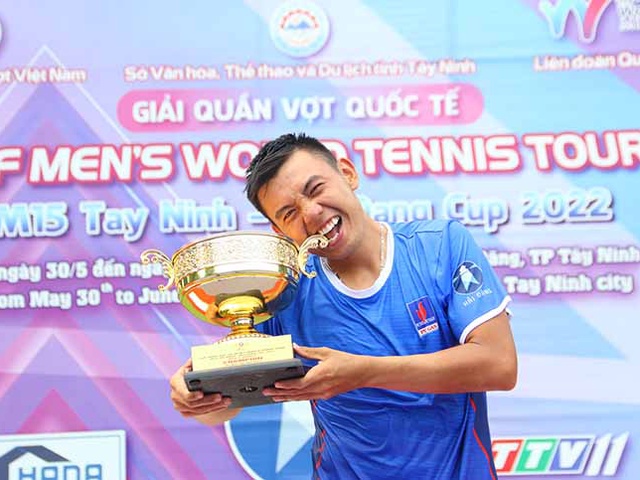 Kết quả tennis ITF WTT M15 Tây Ninh 19/6: Lý Hoàng Nam vô địch đơn nam 3 lần qua 3 tuần