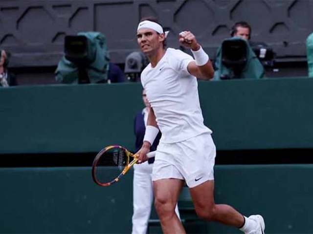 Kết quả tennis Wimbledon mới nhất 5/7: Nadal lần thứ 8 vào nhóm 8 tay vợt mạnh nhất