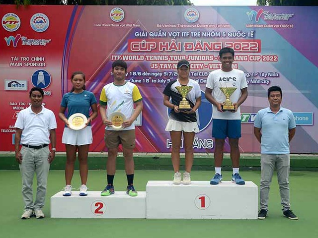 Kết quả tennis ITF U18 nhóm 5 Tây Ninh ngày 3/7: Quang Vinh giành á quân Đơn nam