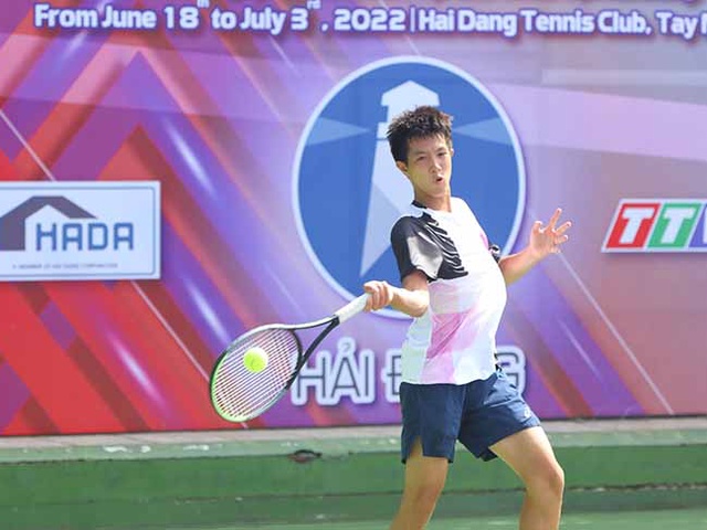 Kết quả tennis ITF U18 nhóm 5 Tây Ninh ngày 22/6: Hoàng Anh, Tuấn Long vào tứ kết đơn nam