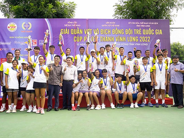 Kết quả tennis Vô địch Đồng đội trẻ quốc gia 15/7: Hưng Thịnh – TPHCM đoạt nhiều HCV nhất