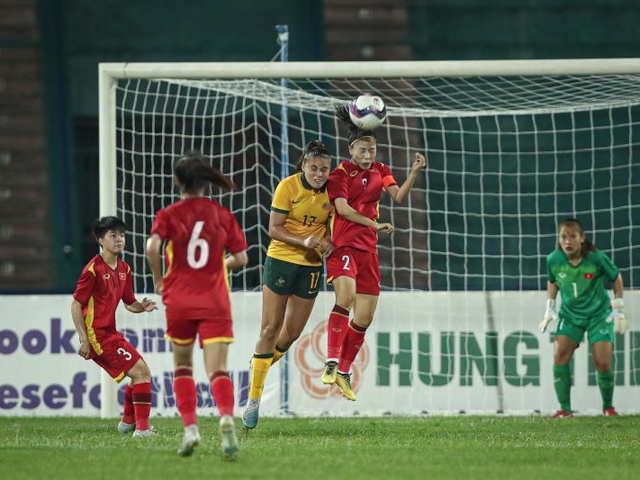U20 nữ Việt Nam không thể tạo bất ngờ trước U20 Australia 