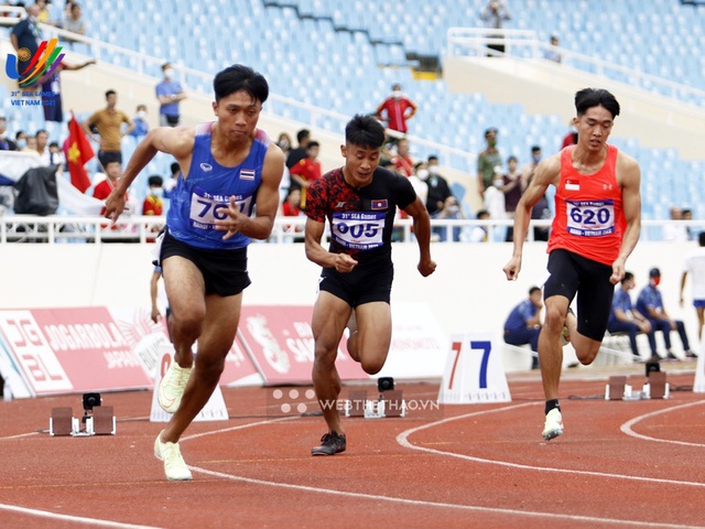 Thần đồng 16 tuổi giành HCV SEA Games 31 đoạt suất dự giải điền kinh thế giới