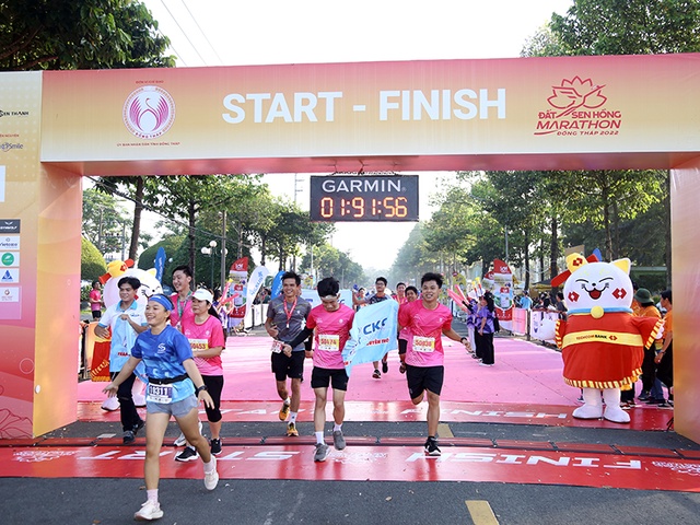 Giải chạy Đất Sen Hồng Marathon - Đồng Tháp 2023 “Nâng tầm - Bứt phá” mở siêu ưu đãi 48 giờ