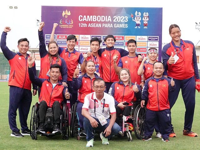 Giành 21 HCV ngày 7/6, bơi và điền kinh giúp đoàn Việt Nam vượt chỉ tiêu vàng ASEAN PARA Games 2023
