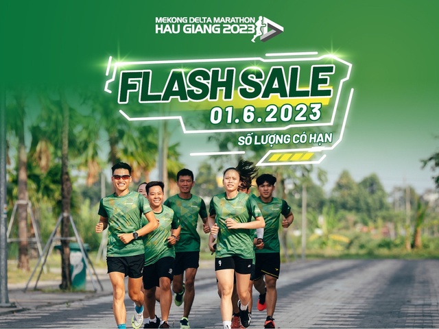 Chiến dịch tặng cây xanh cho trẻ em Hậu Giang với giá vé sốc của Mekong Delta Marathon 2023