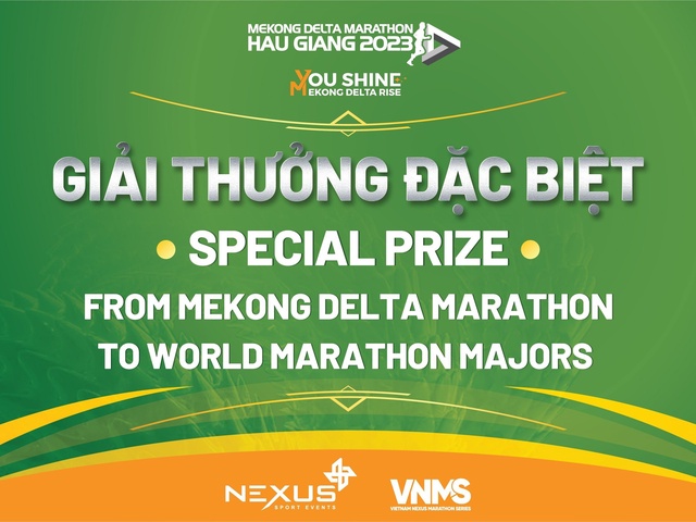Vietcombank Mekong Delta Marathon Hậu Giang 2023 đưa VĐV phá kỷ lục giải tham dự World Major Marathons