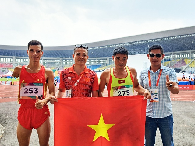 Điền kinh người khuyết tật Việt Nam vượt chỉ tiêu vàng tại Para Games 2022