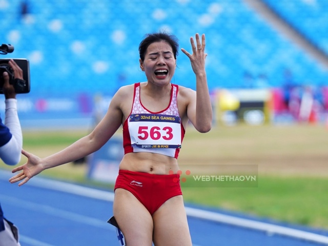 Kỷ lục gia SEA Games Nguyễn Thị Huyền cùng tổ chạy 400m dự giải điền kinh vô địch châu Á 2023