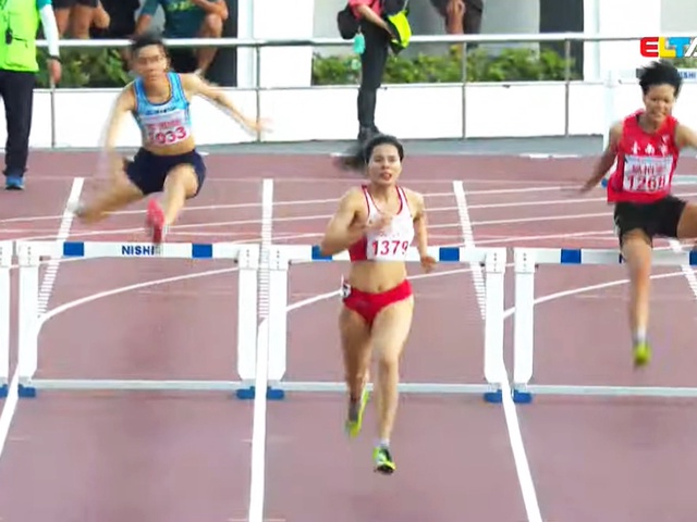 Nguyễn Thị Huyền giành HCV chạy 400m rào nữ giải điền kinh Taiwan Open 2023