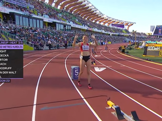 Quách Thị Lan không qua vòng loại 400m rào thế giới, thành tích kém HCV SEA Games 31