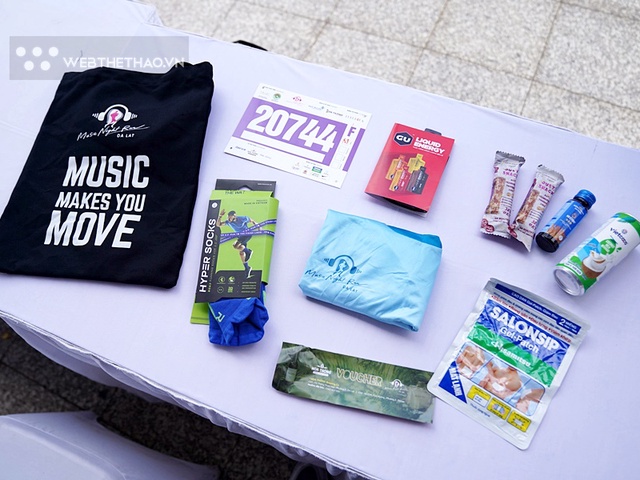 Ngắm bộ racekit “món nào cũng dùng được” của Da Lat Music Night Run 2023