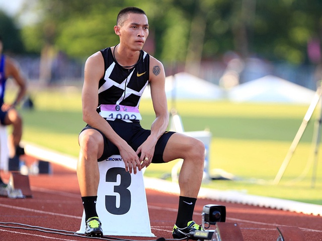 “Hot boy điền kinh” Trần Nhật Hoàng lần đầu trải lòng sau thất bại ở SEA Games 31