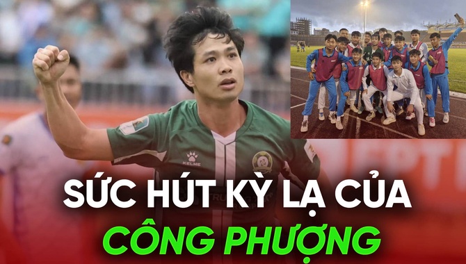 Sức hút kỳ lạ của Công Phượng