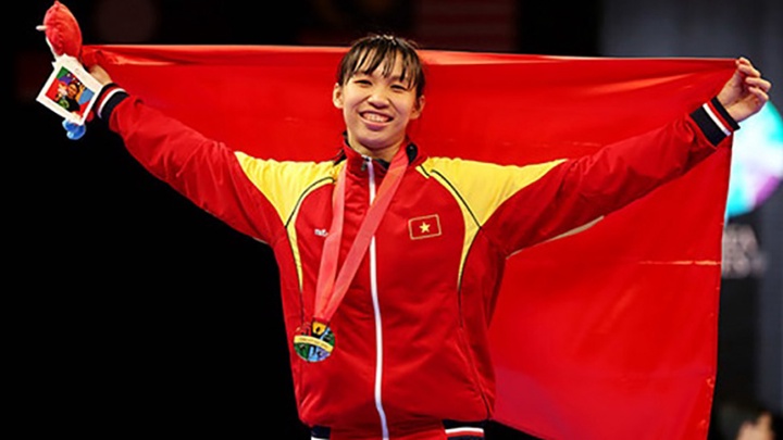 Trương Thị Kim Tuyền giành vé thứ 8 dự Olympic Tokyo cho ...