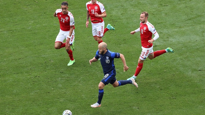Video Highlight Đan Mạch vs Phần Lan, bảng B EURO 2021
