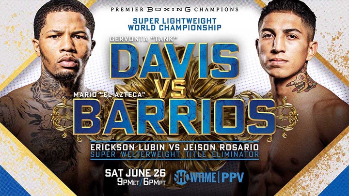 Trực tiếp Boxing: Gervonta Davis vs Mario Barrios