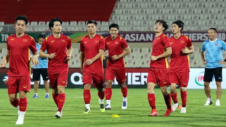 Chiều cao đội tuyển Việt Nam 2021: Trung bình 1m76