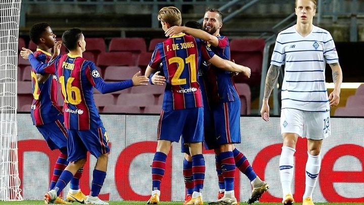 Đội hình ra sân Barcelona vs Dinamo Kiev hôm nay 20/10