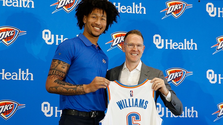 Jaylin Williams Ký Hợp đồng Dài Hạn Với OKC Thunder, Nhận Tổng Lương 8 ...