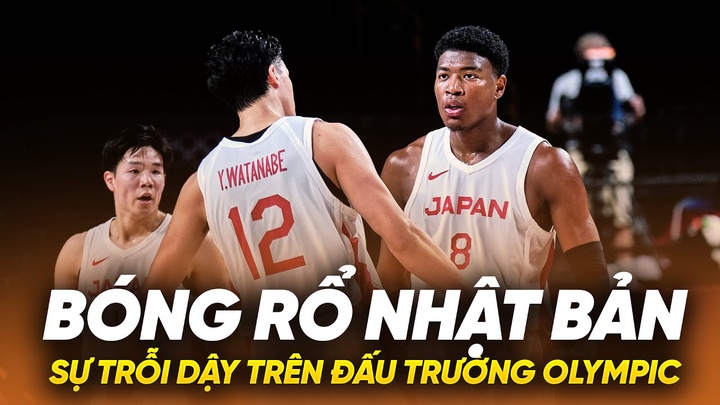 Bóng rổ Nhật Bản góp mặt tại Olympic: Sự trỗi dậy của đội bóng 