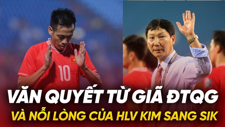 Văn Quyết từ giã ĐTQG và nỗi lòng của HLV Kim Sang Sik